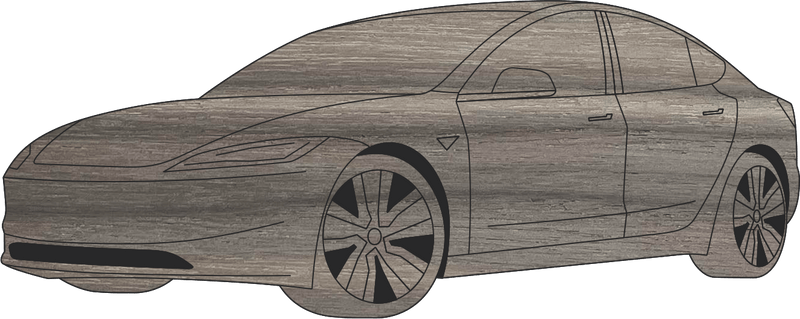 Tesla Model 3 Plaid Air Freshener
