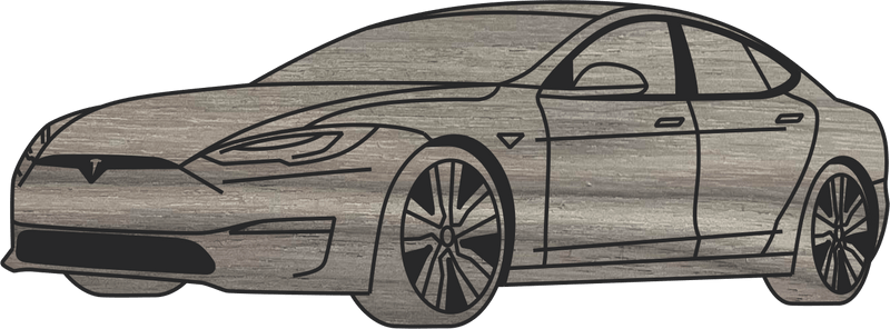 Tesla Model S Plaid Air Freshener